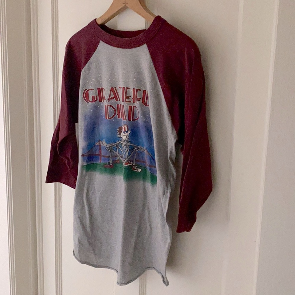 Vintage Grateful Dead ‘81 Baseball style t shirt
